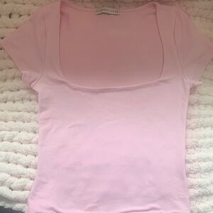Sincerely Jules Light Pink Short Sleeve Top